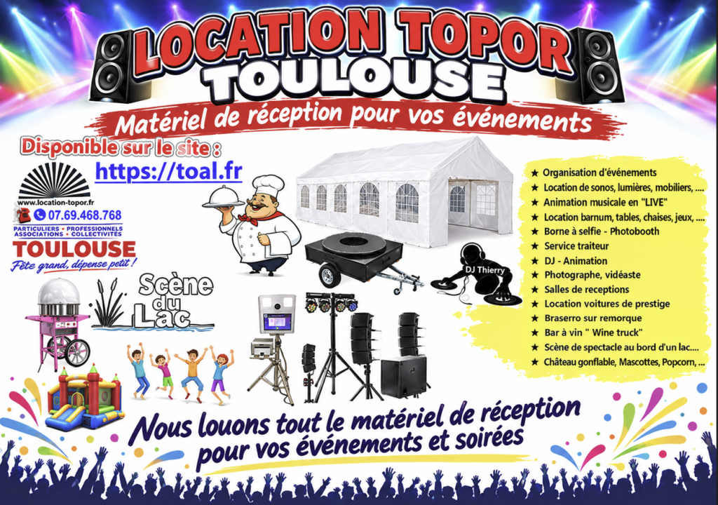 Location Topor Toulouse